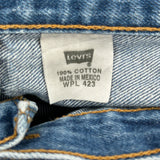 Levis 501 Jeans - 36W 30L Light Wash Cotton