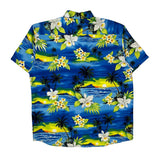 Lowes Floral Hawaiian Shirt - XL Multicoloured Polyester