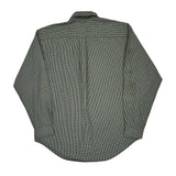 Tommy Hilfiger Checked Shirt - Large Green Cotton