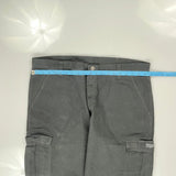 Wrangler Cargo Trousers - 40W 30L Black Cotton