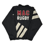 Mac Rugby Adidas Windbreaker - Large Black Nylon