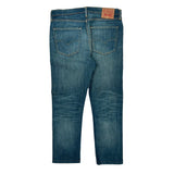 522 Levis Jeans - 36W 34L Blue Cotton