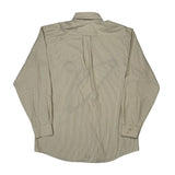 Tommy Hilfiger Striped Shirt - Medium Beige Cotton