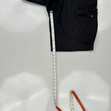 American Eagle Cargo Shorts - 38W 10L Black Cotton