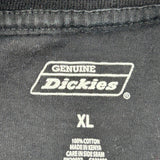 Dickies T-Shirt - XL Black Cotton