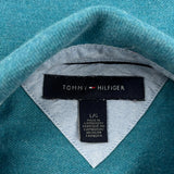 Tommy Hilfiger Polo Shirt - Large Blue Cotton
