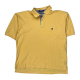 Tommy Hilfiger Polo Shirt - XL Yellow Cotton