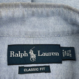 Ralph Lauren Shirt - Large Blue Cotton