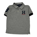 Age 5 Tommy Hilfiger Polo Shirt - XS Gray Cotton