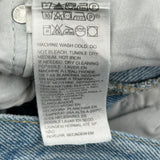 Levis 501 Jeans - 33W US 10 Light Wash Cotton