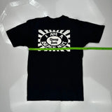 Beach Blast Spruce Single Stitch T-Shirt - Large Black Cotton Blend