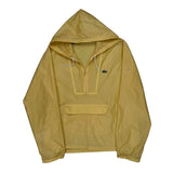 Lacoste Izod Windbreaker - Medium Yellow Nylon