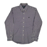Ralph Lauren Checked Shirt - Large Purple Cotton