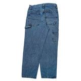 Wrangler Carpenter Jeans - 30W 31L Blue Cotton