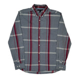 Tommy Hilfiger Slim Fit Shirt - XL Grey Cotton