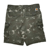 Carhartt Camo Cargo Shorts - 34W 11L Camo Cotton