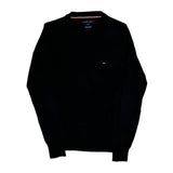 Tommy Hilfiger Sweater - Medium Black Cotton