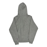 Reverse Weave Champion Hoodie - XS Gray Cotton Blend