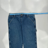 Wrangler Carpenter Pants - 36W 30L Blue Denim