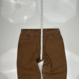 Dickies Pants - 34W 30L Brown Cotton