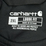 Carhartt Hoodie - 2XL Black Cotton