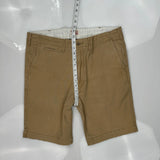 Levis Chino Shorts - 35W 10L Brown Cotton