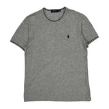 Polo By Ralph Lauren T-Shirt - Medium Gray Cotton