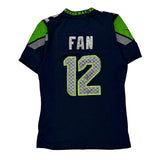 Seattle Seahawks Nike Nfl Football Jersey - Medium Navy Polyester