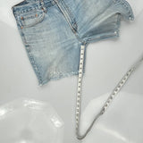 Levis Slim Fit Denim Shorts - 36W 9L Light Wash Cotton