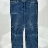 501 Levis Jeans - 38W 30L Blue Cotton