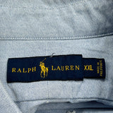 Ralph Lauren Shirt - 2XL Blue Cotton