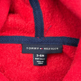 Age 3-6 Months Tommy Hilfiger Spellout Hoodie - 3XS Blue Cotton