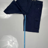 Ecko Unltd Cargo Shorts - 34W 11L Navy Cotton
