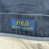 Polo By Ralph Lauren Chino Shorts - 34W 7L Navy Cotton