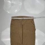 Carhartt Carpenter Pants - No Sizew 34L Brown Cotton