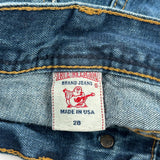 True Religion Skinny Jeans - 28W US 4 Blue Cotton
