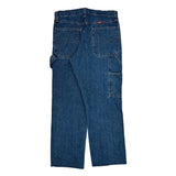 Wrangler Carpenter Jeans - 32W 34L Blue Cotton