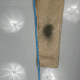 Carhartt Carpenter Trousers - 34W 31L Beige Cotton