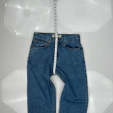 Levis 550 Jeans - 30W 32L Blue Cotton