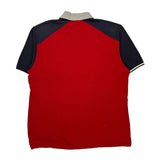 Tommy Jeans Polo Shirt - Large Black Cotton