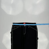 Dickies Carpenter Pants - 36W US 14 Black Cotton