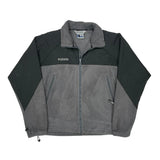 Columbia Fleece Jacket - XL Gray Polyester