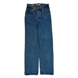 501 Levis Jeans - 24W US 2 Blue Denim