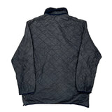 Barbour Quilted Jacket - Large Gray Polyester