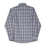 Tommy Hilfiger Checked Shirt - Medium Blue Cotton