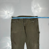 Dickies Carpenter Pants - 38W 30L Gray Cotton