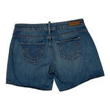 True Religion Denim Shorts - 32W US 8 Blue Denim