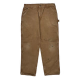 Carhartt Double Knee Carpenter Pants - 38W 32L Brown Cotton