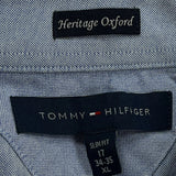 Tommy Hilfiger Slim Fit Shirt - XL Blue Cotton