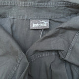 Just Cavalli Shirt - Medium Black Cotton